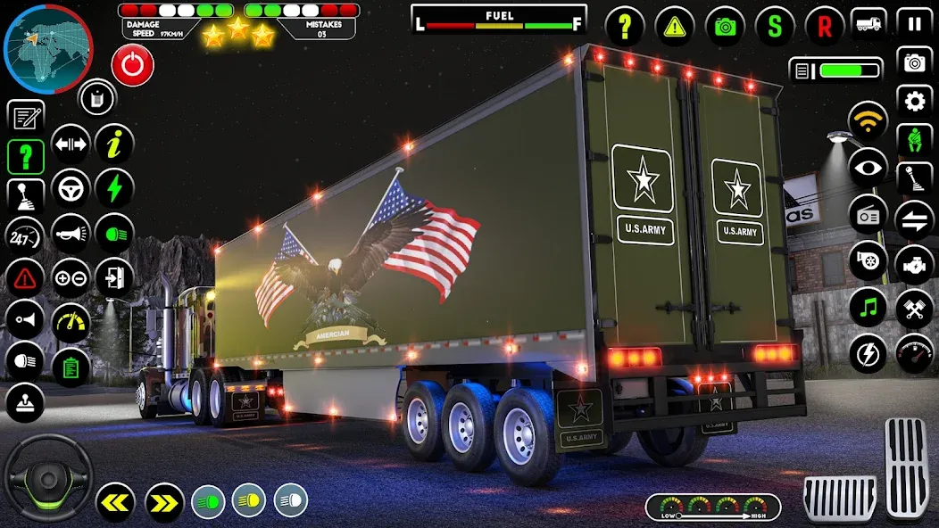 Army Truck Transporter Game 3D  [МОД Menu] Screenshot 2