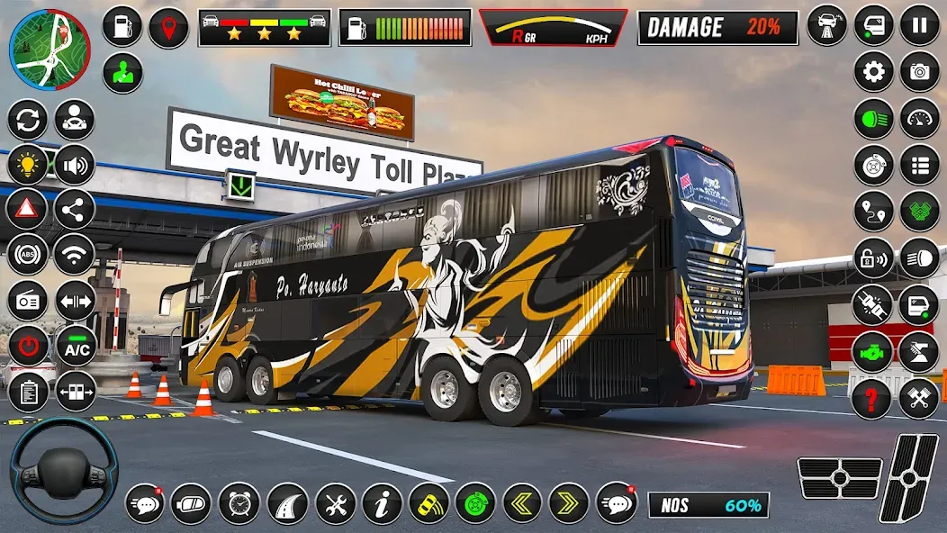 City Coach Bus Driver Games 3D  [МОД Много монет] Screenshot 2