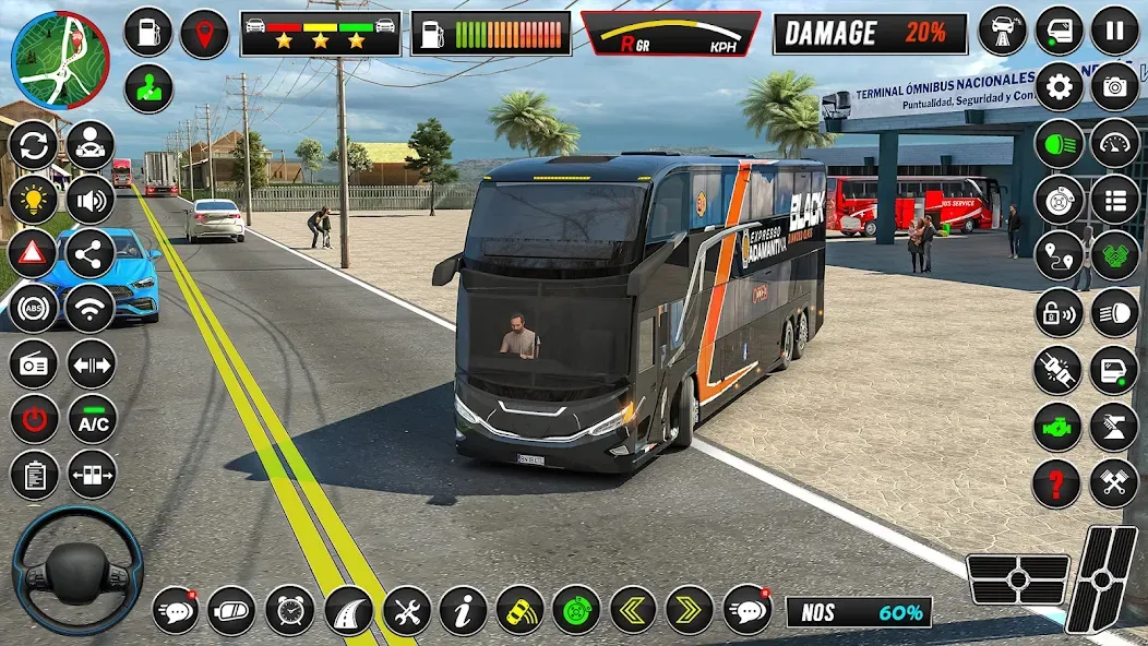 City Coach Bus Driver Games 3D  [МОД Много монет] Screenshot 4