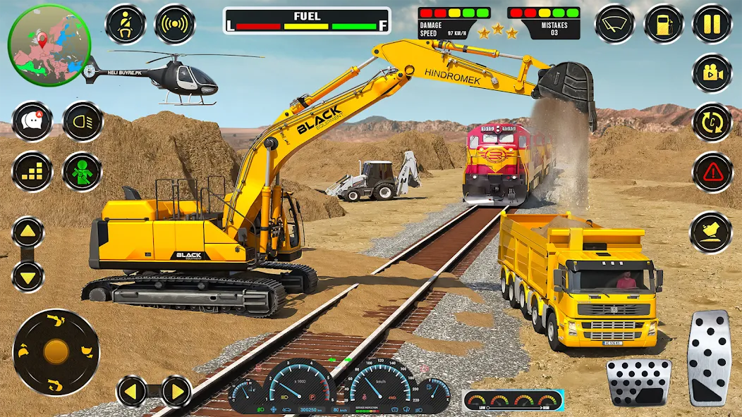 Real JCB Construction Games 3D  [МОД Menu] Screenshot 2