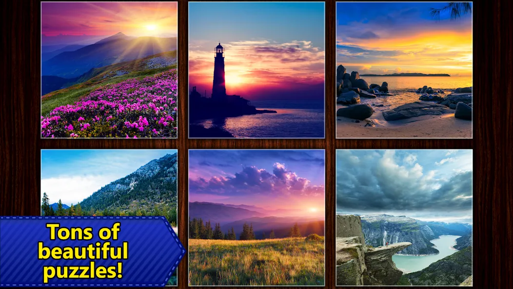 Jigsaw Puzzles Epic  [МОД Много монет] Screenshot 2