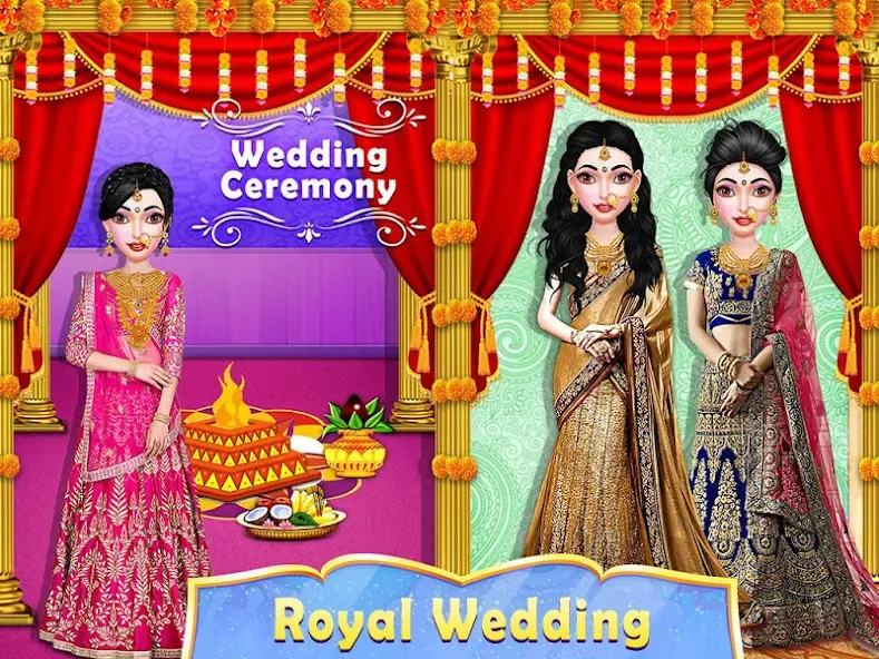 Wedding Fashion Indian 2024 (Стилист моды индийской свадьбы)  [МОД Меню] Screenshot 2