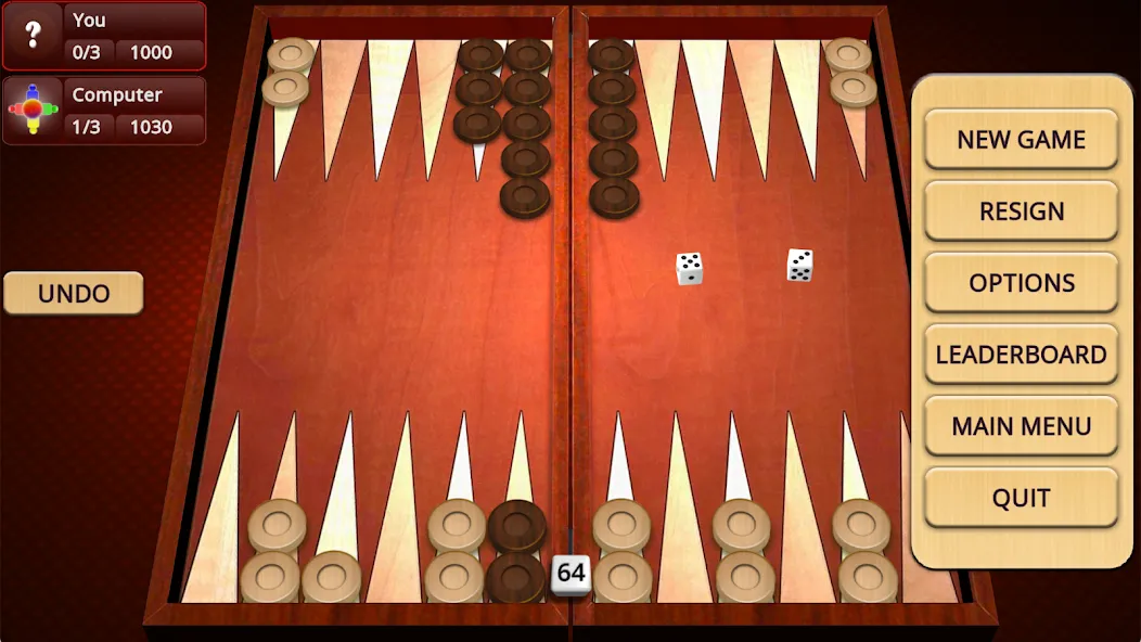 Backgammon Mighty  [МОД Unlocked] Screenshot 2