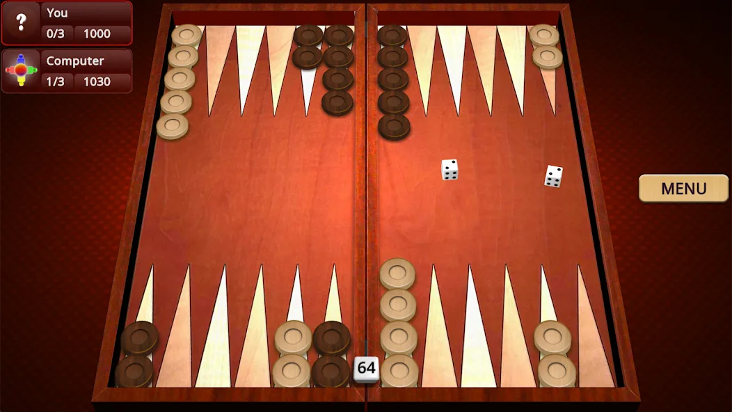 Backgammon Mighty  [МОД Unlocked] Screenshot 5