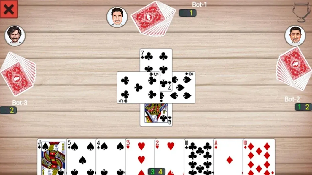 Callbreak Prince: Card Game (Каллбрейк Принц)  [МОД Много монет] Screenshot 5