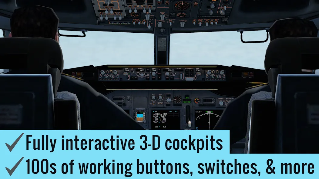 X-Plane Flight Simulator  [МОД Много денег] Screenshot 2