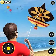 Взломанная Kite Basant: Kite Flying Games  [МОД Много монет] - полная версия apk на Андроид