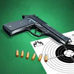 Скачать взлом Pistol shooting. Desert Eagle (Пистолет стрельбы симулятор)  [МОД Меню] - стабильная версия apk на Андроид