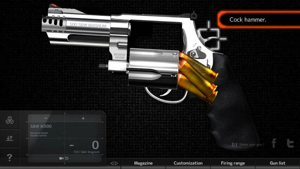 Magnum3.0 Gun Custom Simulator  [МОД Unlimited Money] Screenshot 4