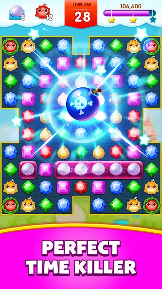 Jewels Legend - Match 3 Puzzle (Джуэл Легенд)  [МОД Много денег] Screenshot 4