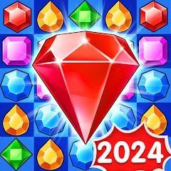 Скачать взломанную Jewels Legend - Match 3 Puzzle (Джуэл Легенд)  [МОД Много денег] - полная версия apk на Андроид