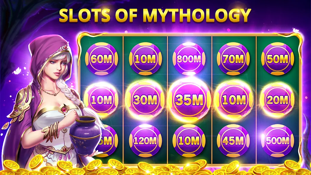 Slots Myth - Slot Machines  [МОД Все открыто] Screenshot 2