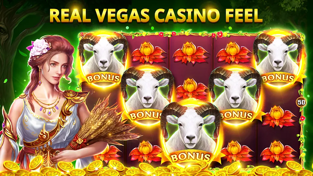 Slots Myth - Slot Machines  [МОД Все открыто] Screenshot 4