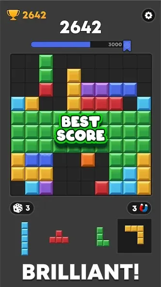 Block Mania - Block Puzzle (Блок Мания)  [МОД Бесконечные монеты] Screenshot 2