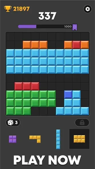 Block Mania - Block Puzzle (Блок Мания)  [МОД Бесконечные монеты] Screenshot 4