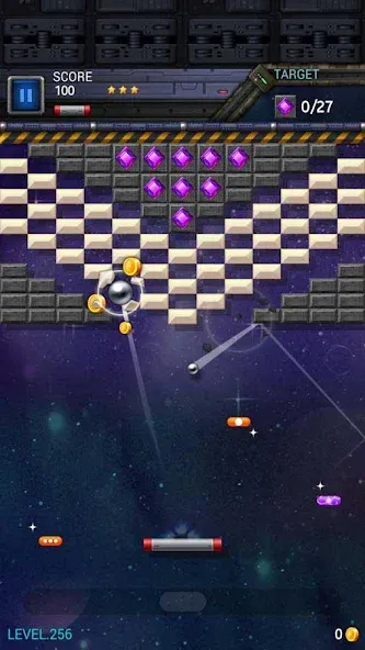 Brick Breaker Star: Space King  [МОД Много денег] Screenshot 5