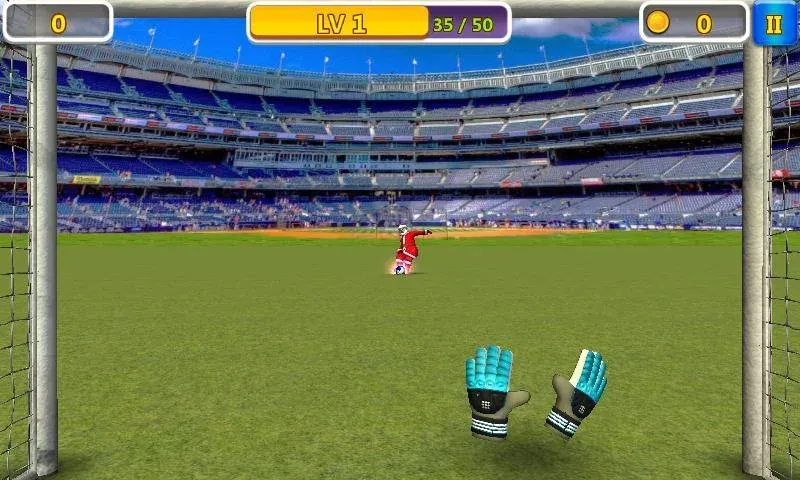 Super Goalkeeper - Soccer Game (упер Вратарь)  [МОД Бесконечные деньги] Screenshot 3