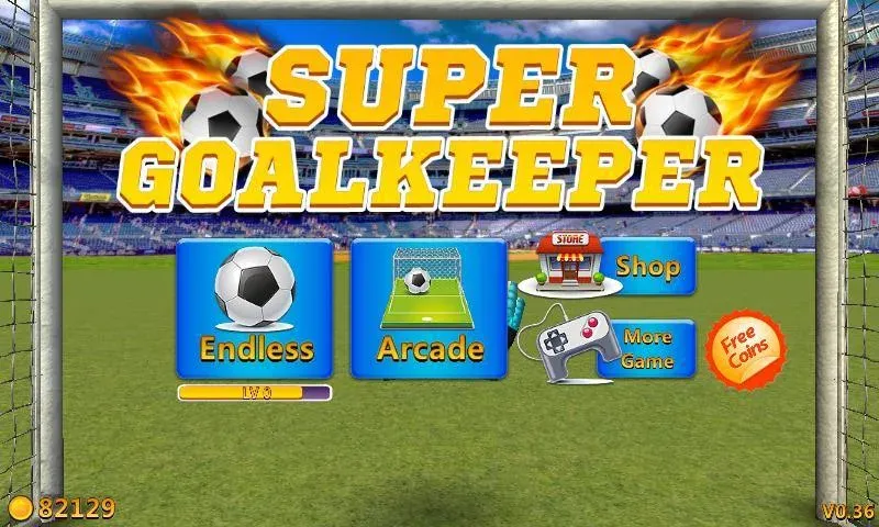 Super Goalkeeper - Soccer Game (упер Вратарь)  [МОД Бесконечные деньги] Screenshot 5