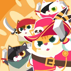 Скачать взлом Battle Cat Hero (Баттл Кэт Герой)  [МОД Много денег] - полная версия apk на Андроид