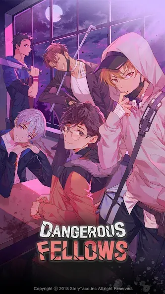 Dangerous Fellows:Otome Dating  [МОД Бесконечные деньги] Screenshot 1