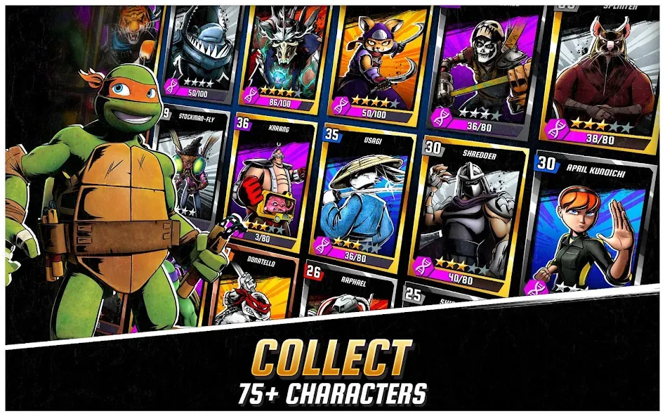 Ninja Turtles: Legends  [МОД Все открыто] Screenshot 4