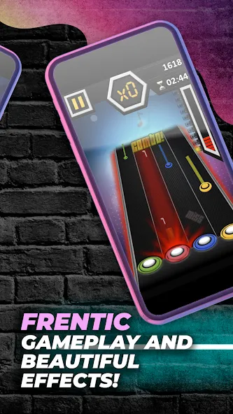 Guitar Hero Game: EDM Music (ЭДМ)  [МОД Mega Pack] Screenshot 3