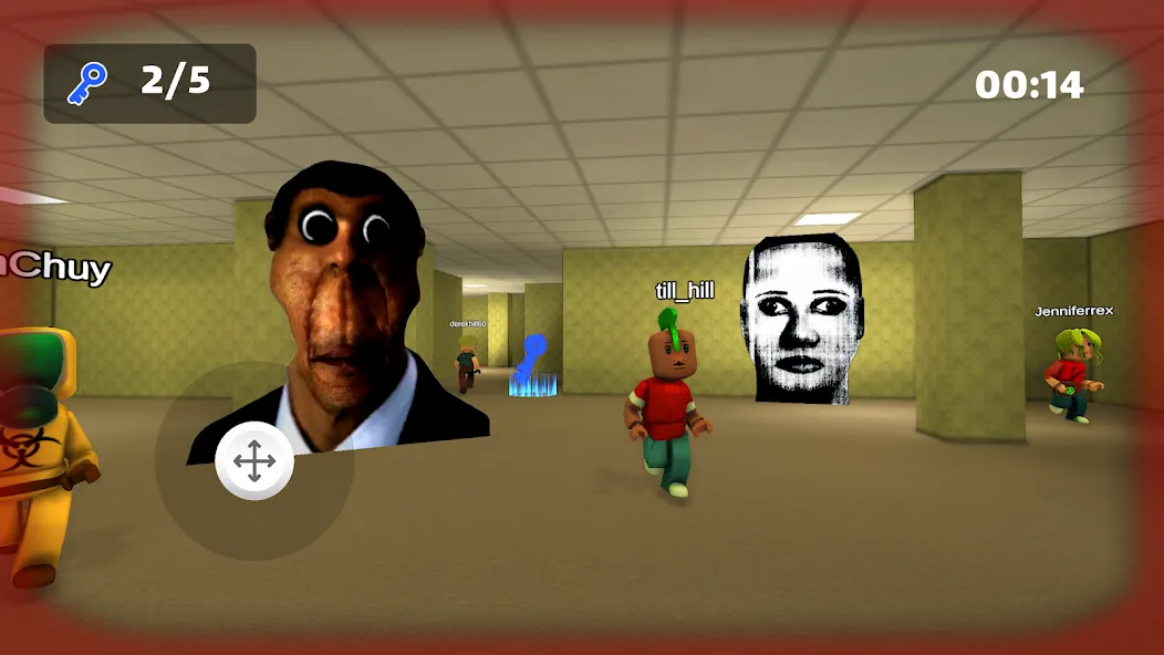 Nextbots: Obunga Chase Rooms (Некстботс)  [МОД Много денег] Screenshot 3