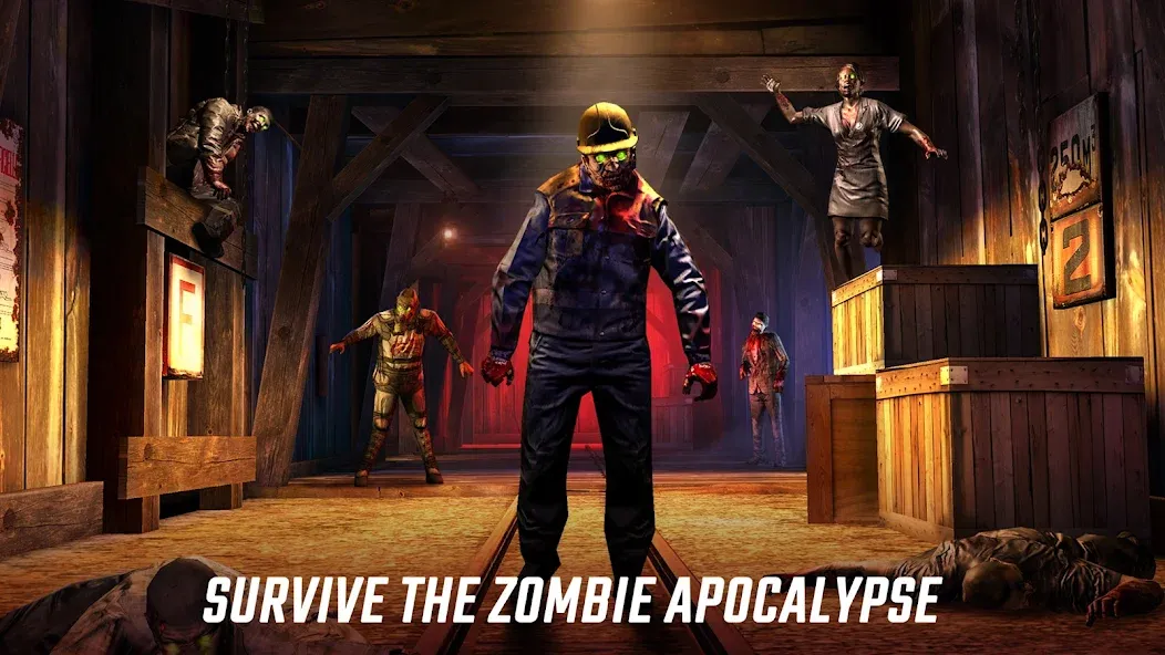 Dead Trigger 2 FPS Zombie Game (ДЕАД ТРИГГЕР 2)  [МОД Unlimited Money] Screenshot 1