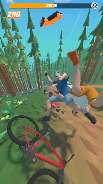 Bike Hill 3D (Байк Хилл 3Д)  [МОД Меню] Screenshot 3