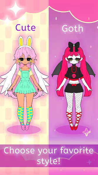 Moon's Closet dress up game  [МОД Menu] Screenshot 3