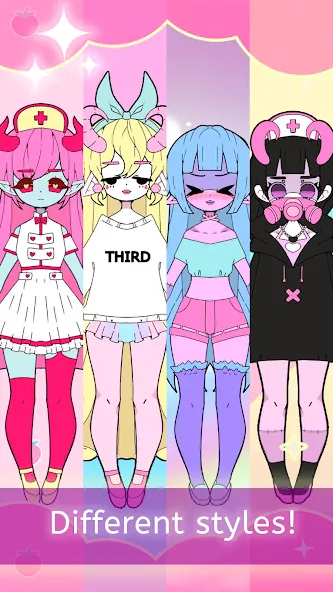 Moon's Closet dress up game  [МОД Menu] Screenshot 4