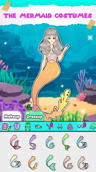 Paper Doll Dress up Games  [МОД Все открыто] Screenshot 5