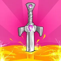 Взломанная Sword Melter (Сворд Мелтер)  [МОД Все открыто] - полная версия apk на Андроид