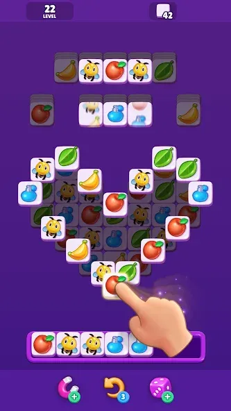 Tile Match - Matching Game (Тайл Матч)  [МОД Unlimited Money] Screenshot 1