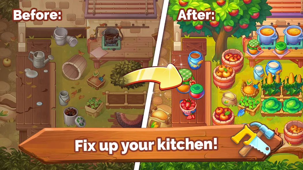 Farming Fever - Cooking game  [МОД Бесконечные монеты] Screenshot 2