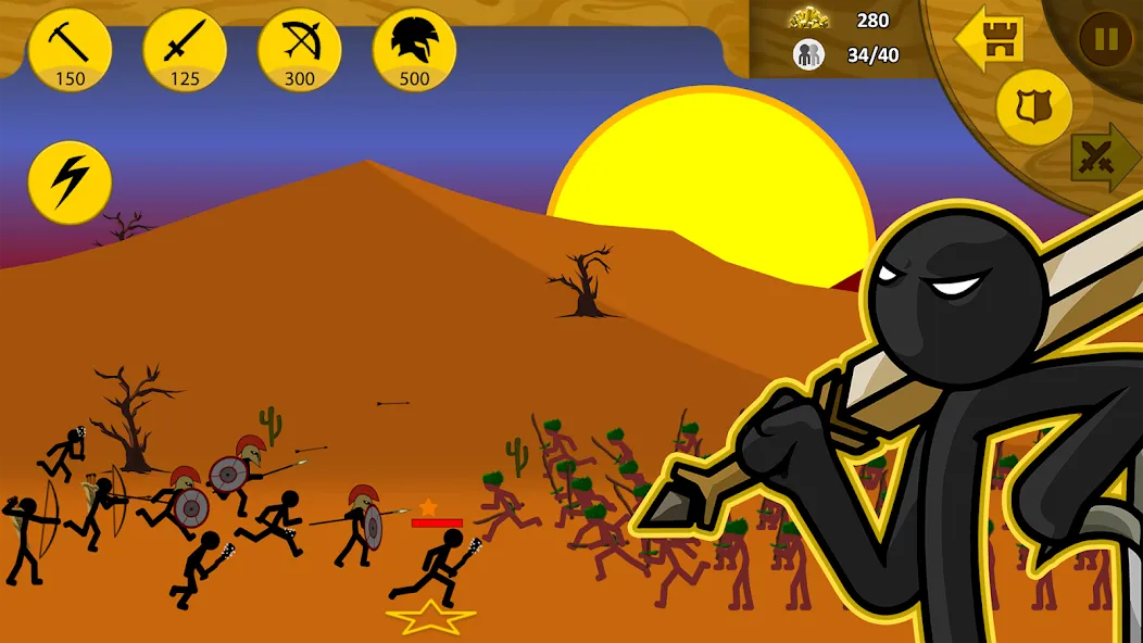 Stick War: Legacy (Стик Вар)  [МОД Меню] Screenshot 4