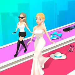 Взлом Fashion Battle - Catwalk Queen  [МОД Mega Pack] - полная версия apk на Андроид