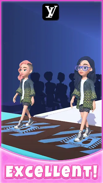 Catwalk Battle - Dress up! (Кэтволк Баттл)  [МОД Unlimited Money] Screenshot 3