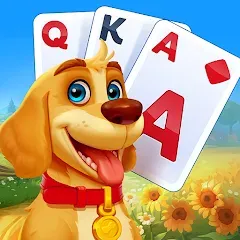 Взлом Solitaire Farm Adventure (Солитер)  [МОД Много монет] - полная версия apk на Андроид