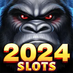 Скачать взломанную Ape Slots: Vegas Casino Deluxe  [МОД Меню] - полная версия apk на Андроид