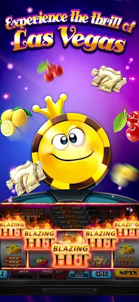 Full House Casino - Slots Game (Фулл Хаус Казино)  [МОД Бесконечные монеты] Screenshot 2