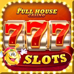 Взломанная Full House Casino - Slots Game (Фулл Хаус Казино)  [МОД Бесконечные монеты] - последняя версия apk на Андроид