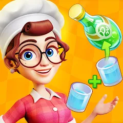 Взлом Merge Cooking:Theme Restaurant  [МОД Все открыто] - последняя версия apk на Андроид