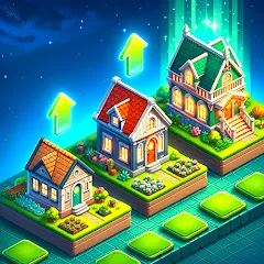 Взлом Merge HomeTown: Merge Games  [МОД Menu] - стабильная версия apk на Андроид