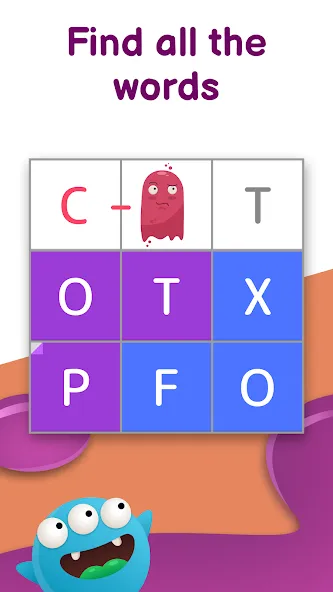 Fill Words: Word Search Puzzle  [МОД Бесконечные деньги] Screenshot 2