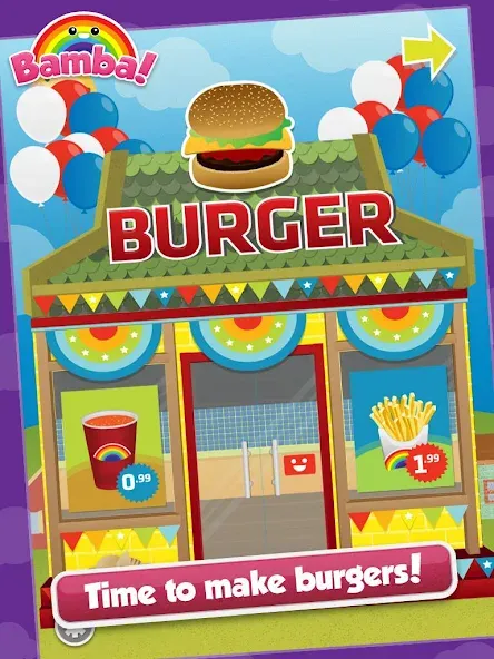 Bamba Burger (Бамба Бургер)  [МОД Много денег] Screenshot 1