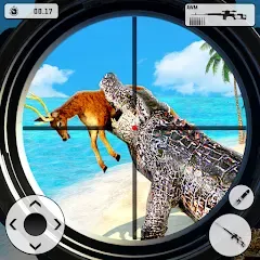 Скачать взлом Crocodile Hunting Animal Games (Крокодил Охота Игры с животными)  [МОД Unlimited Money] - последняя версия apk на Андроид