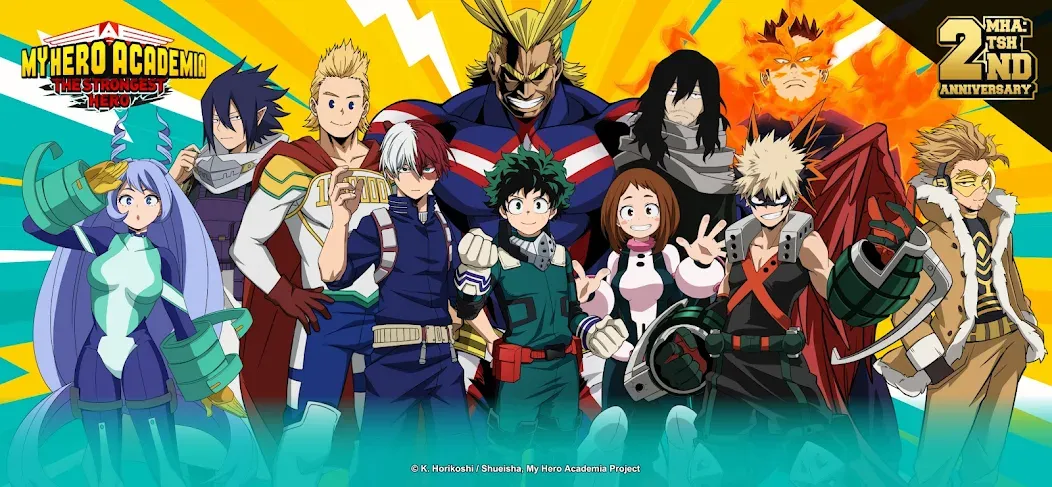 MHA:The Strongest Hero (Эмха)  [МОД Все открыто] Screenshot 1