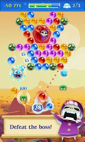 Bubble Witch 2 Saga (Бабл Витч 2 Сага)  [МОД Unlocked] Screenshot 2