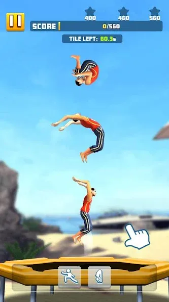 Flip Bounce  [МОД Бесконечные монеты] Screenshot 1